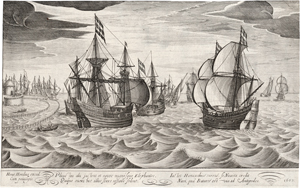 Lot 5437, Auction  117, Baudous, Robert de - zugeschrieben, Aufbruch einer Flotte der Ostindien-Kompanie aus Amsterdam