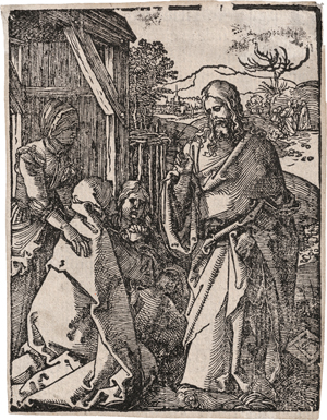 Lot 5486, Auction  117, Dürer, Albrecht, Der Abschied Christi von seiner Mutter