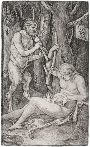 Lot 5492, Auction  117, Dürer, Albrecht, Die Satyrfamilie