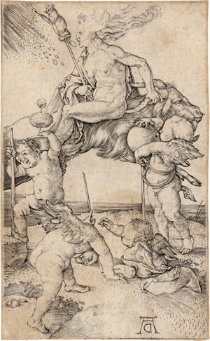 Lot 5493, Auction  117, Dürer, Albrecht, Die Hexe