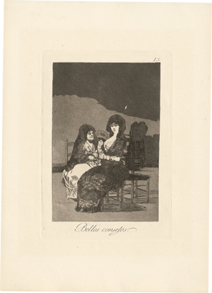 Lot 5518, Auction  117, Goya, Francisco de, Bellos consejos