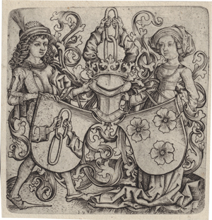 Lot 5585, Auction  117, Monogrammist bX8, Das Wappen der Familien von Rohrbach und von Holzhausen