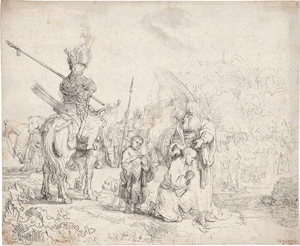 Lot 5629, Auction  117, Rembrandt Harmensz. van Rijn, Die Taufe des Kämmerers