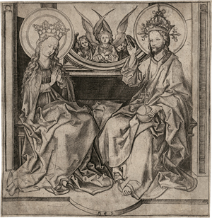 Lot 5659, Auction  117, Schongauer, Martin, Der Heiland segnet die heilige Jungfrau