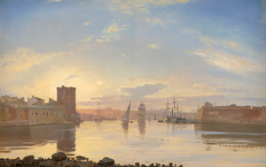 Lot 6093, Auction  117, Larsen, Carl Frederik Emanuel, Der Hafen von Marseille im Morgenlicht