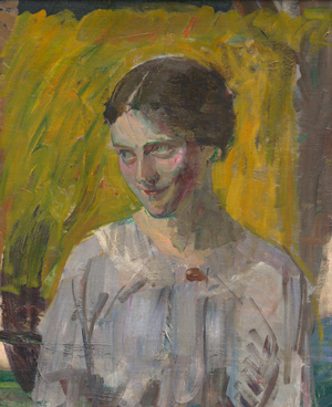 Lot 6212, Auction  117, Kurzweil, Maximilian, Bildnis eines Mädchens im hellen Kleid