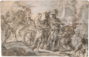 Lot 6566, Auction  117, Marcola, Giovanni Battista, Römische Feldherren mit Streitwagen