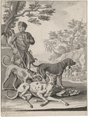 Lot 6578, Auction  117, Rugendas d. J., Georg Philipp, Jäger mit seinen Hunden