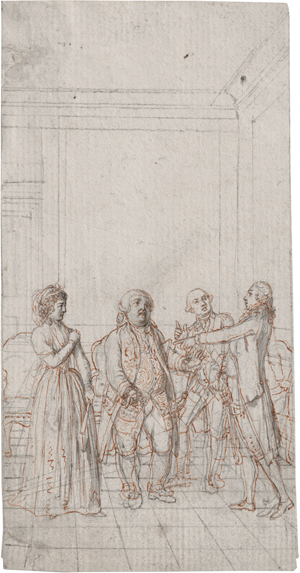 Lot 6588, Auction  117, Chodowiecki, Daniel Nikolaus, Illustration zu Richardsons Clarisse