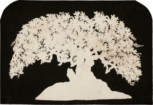 Lot 6635, Auction  117, Agasse, Jacques Laurent, Baum mit breiter Krone auf einem Erdhügel
