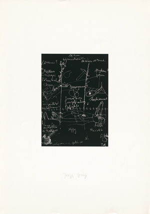 Lot 7034, Auction  117, Beuys, Joseph, Tafel I, II, III