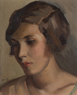 Lot 8025, Auction  117, Weiß, Emil Rudolf, Bildnis einer jungen Frau