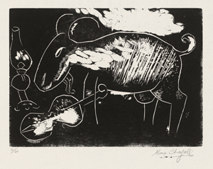 Lot 8238, Auction  117, Chagall, Marc, Ziege mit Geige