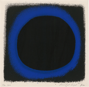 Lot 8281, Auction  117, Geiger, Rupprecht, blau - schwarz