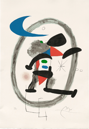 Lot 8414, Auction  117, Miró, Joan, Arlequin Circonscrit