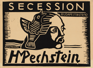 Lot 8456, Auction  117, Pechstein, Hermann Max, Plakat: Secession  HMPechstein