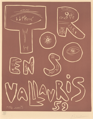 Lot 8466, Auction  117, Picasso, Pablo, Toros en Vallauris 1959 (Stiere in Vallauris)