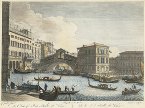 Lot 89, Auction  118, Canaletto, Antonio, View of Ponte Realto at Venice