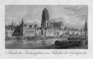 Lot 180, Auction  118, Kirchner, Anton, Ansichten von Frankfurt am Main und seiner Umgebung