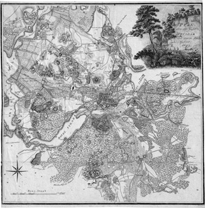 Lot 245, Auction  118, Frentzel, Georg Friedrich, Plan von der Insel Potsdam und den Stadt-Gebiet