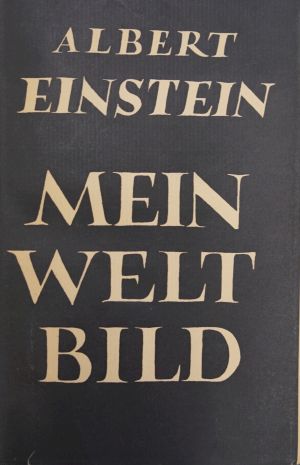 Lot 351, Auction  118, Einstein, Albert, Mein Weltbild