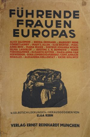 Lot 473, Auction  118, Kern, Elga, Führende Frauen Europas 