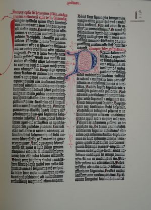 Lot 1199, Auction  118, Biblia Sacra Mazarinea, Faksimile der Gutenberg-Bibel aus der Mazarin-Bibliothek