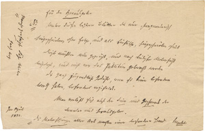 Lot 2027, Auction  118, Knebel, Karl Ludwig von, Signierte Anweisung 1832