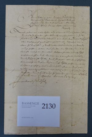 Lot 2130, Auction  118, Friedrich Wilhelm, Kurfürst von Brandenburg, Brief 1648