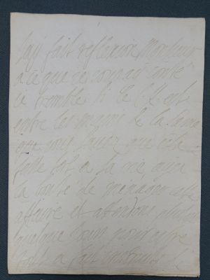 Lot 2138, Auction  118, Sophie Dorothea, Kurprinzessin von Braunschweig-Lüneburg, Eigenhänd. Brief 1694