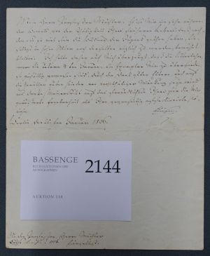 Lot 2144, Auction  118, Luise, Königin von Preußen, Brief 1806