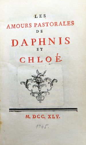 Lot 2378, Auction  118, Longus, Les amours pastorales de Daphnis et Chloé