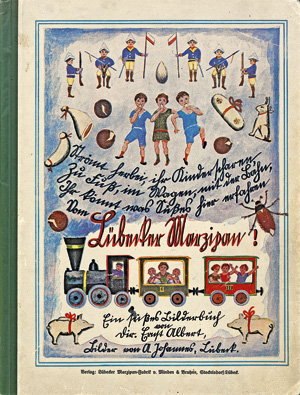 Lot 2457, Auction  118, Albert, Ernst, Lübecker Marzipan. Ein süßes Bilderbuch