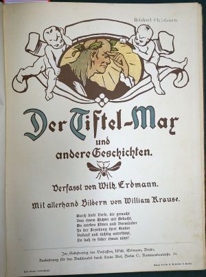 Lot 2479, Auction  118, Erdmann, Wilhelm, Der Tiftel-Max und andere Geschichten