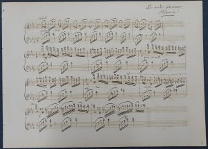 Lot 2851, Auction  118, Seligmann, Hippolyte Prosper, Musikmanuskript 1843