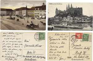 Lot 3021, Auction  118, Kisch, Egon Erwin, 4 eigenhändige Postkarten des Jahres 1925