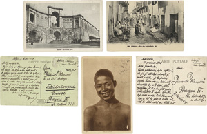 Lot 3029, Auction  118, Kisch, Egon Erwin, 5 eigenhändige Postkarten von Reisen Afrika, Italien