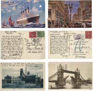 Lot 3042, Auction  118, Kisch, Egon Erwin, 6 eigenhändige Postkarten an Jarmila Haasová in tschechischer Sprache
