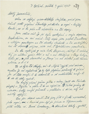 Los 3044 - Kisch, Egon Erwin - Eigenhändiger Brief. Berlin, September "1925" (recte 1929). - 0 - thumb