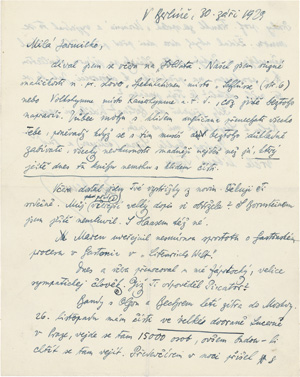 Lot 3047, Auction  118, Kisch, Egon Erwin, Eigenhändiger Brief. Berlin, 30. September 1929