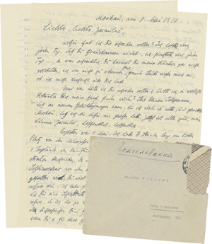 Lot 3063, Auction  118, Kisch, Egon Erwin, Eigenhänder Brief. Moskau 2. Mai 1931