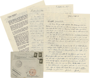 Lot 3065, Auction  118, Kisch, Egon Erwin, Eigenhänder Brief. Gorki und Moskau 1931-1932
