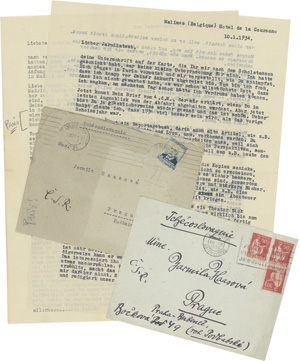 Lot 3077, Auction  118, Kisch, Egon Erwin, Eigenhänder Brief. 