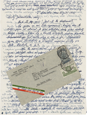 Lot 3101, Auction  118, Kisch, Egon Erwin, Eigenhänder Brief. Mexiko-Stadt 12. September 1945.