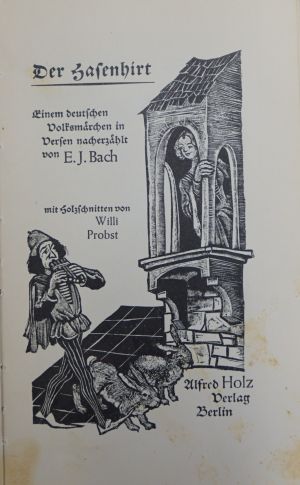 Lot 3211, Auction  118, Bach, Erwin Johannes, Der Hasenhirt
