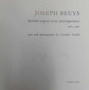 Lot 3228, Auction  118, Beuys, Joseph, Joseph Beuys dernier espace avec introspecteur
