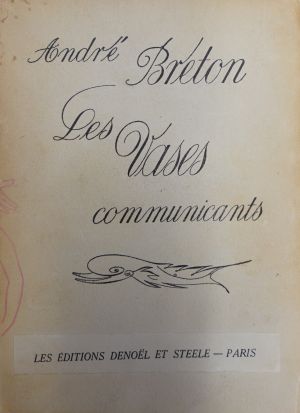 Lot 3241, Auction  118, Breton, André, Les vases communicants