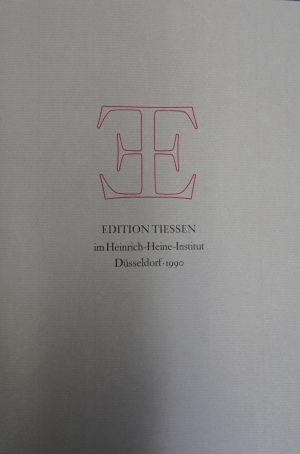 Lot 3332, Auction  118, Edition Tiessen, Konvolut von Heften und Broschuren zur Edition Tiessen