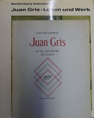 Lot 3423, Auction  118, Kahnweiler, D.-H. und Gris, Juan, Juan Gris - Sa vie, son oeuvre, ses écrits (und Beigaben)