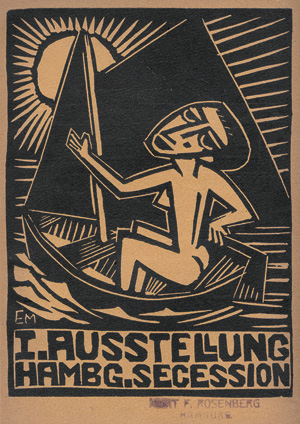 Lot 3433, Auction  118, Hamburger Sezession, Katalog der ersten Ausstellung der Hamburgischen Sezession